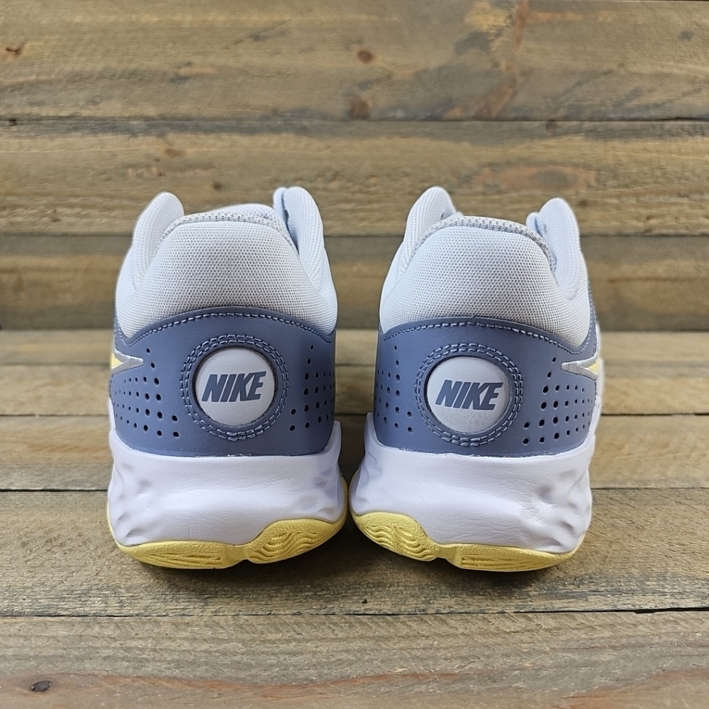 NEW Nike Fly.By Mid 3 Men's Basketball Shoes Ashen Slate/Grey/White/Citron Tint - Picture 4 of 10